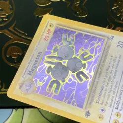 Pokemon 1999 Fossil Holo Rare Magneton 1st Edition 11/62 LP - Image 5