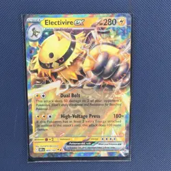 Pokemon Card Electivire EX 069/182 Destined Rivals Double Rare NM - Image 1