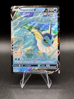 Pokemon Vaporeon V SWSH150 Sword & Shield BLACK STAR PROMO - Image 1