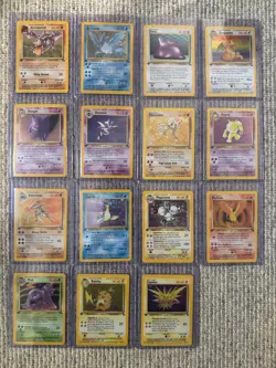 Pokemon Fossil 1st Edition Set (NM) – All Holos + C/UC Complete 🔥 - Image 1
