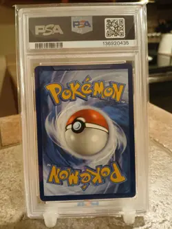 Pokemon TCG Lillie’s Determination PSA 9 SIR 184/132 Special Illustration Mega - Image 2