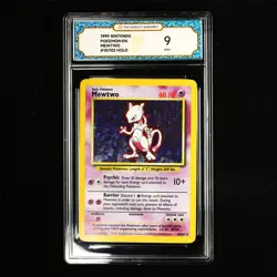 TQG 9 MINT 1999 Pokemon ENG Mewtwo #10/102 Holo - Image 2