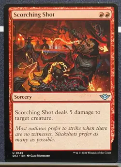 Scorching Shot - Outlaws of Thunder Junction - MTG - NM - Image 1
