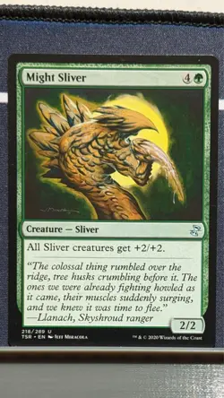 Might Sliver - Time Spiral Remastered - MTG - NM - Image 1