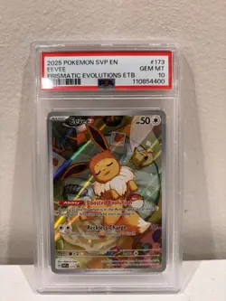 Pokemon Eevee 173 SV: Scarlet & Violet Promo Holo English PSA 10 2025 - Image 1
