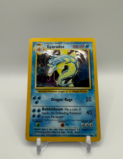 1999 Pokemon Base Set Gyarados Holo 6/102 – WOTC Vintage – Lightly Played - Image 1