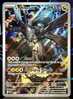 N's Zekrom - 031 (Pokemon Center Exclusive) 031 Me: Mega Evolution Promo Holo NM - Image 1