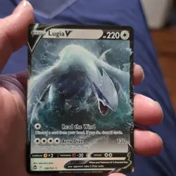 Pokemon Lugia V Ultra Rare Holo 138/195 Swsh12 Silver Tempest 220HP - Image 1