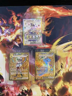 Pokemon Stellar Crown UPC Promo Set Cinderace/Lapras/Terapagos Sealed - Image 1