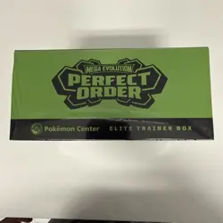 Pokemon Mega Evolution Perfect Order Pokemon Center ETB New Sealed - Image 2