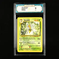 TQG 9 MINT 1999 Pokemon ENG Beedrill #17/102 R - Image 1