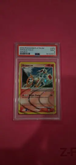 Pokemon Arceus Platinum Arceus AR3 Holo Rare 2009 PSA 9 English - Image 1