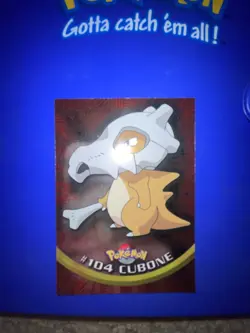 Pokemon Tv Animation Edition Series 2 Cubone #104 Foil Blue Logo 2000 LP - Image 1