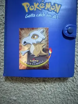 Pokemon Tv Animation Edition Series 2 Cubone #104 Foil Blue Logo 2000 LP - Image 3