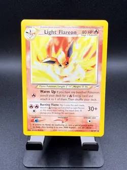 Pokemon Neo Destiny Light Flareon Uncommon 46/105 Near Mint Unlimited Edition - Image 1