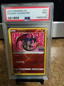 2022 Pokemon Go Radiant Charizard Psa 9 - Image 2