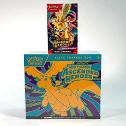 Pokemon Mega Evolution Ascended Heroes Booster Bundle + Elite Trainer Box ETB - Image 1
