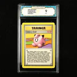 TQG 9 MINT 1999 Pokemon ENG Clefairy Doll #70/102 R - Image 1