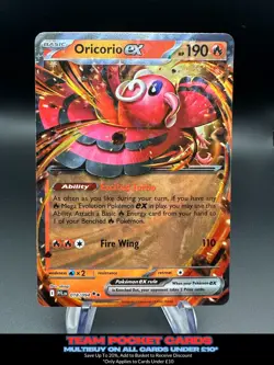 Oricorio Ex 018/094, Phantasmal Flames, Pokemon, NM - Image 1