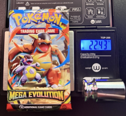 Pokemon TCG: Mega Evolution - English Booster Pack SEALED - 22.43g - Image 1