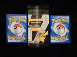 Sealed Ash's Pikachu Movie Promo Sm108 Surfing Flying 110-111 Pokemon Card Lot - Image 2