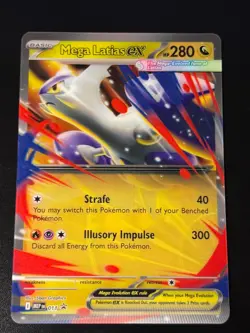 Mega Latias ex 011 Lenticular Promo Pokemon Oversized Jumbo - Image 1