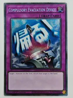 YuGiOh Rarity V 5 RA05-EN125 Compulsory Evacuation Device Starlight Rare - Image 1