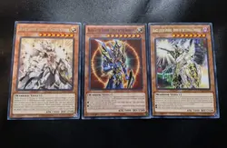 Yugioh - Black Luster Soldier - Envoy of the Beginning YGLD-ENA02 + Extras LP-NM - Image 1