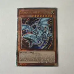 Konami Yu-Gi-Oh! Heart of the Blue-Eyes 1st Edition Quarter Century Secret Rare - Image 1