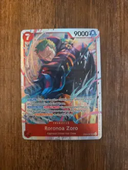 Roronoa Zoro (Foil) (EB04-007) SR One Piece Adventure on Kami's Island OP15-EB04 - Image 1