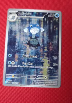 Pokemon TCG Poliwhirl Scarlet Violet-151 176/165 Holo Illustration Rare pokemon - Image 1