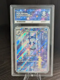 Pokemon TCG Poliwhirl Scarlet Violet-151 176/165 Holo Illustration Rare Ace Nmmt - Image 1