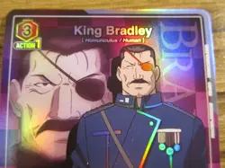 2024 Union Arena—King Bradley #FMA-1-113 Full Metal Alchemist— - Image 2
