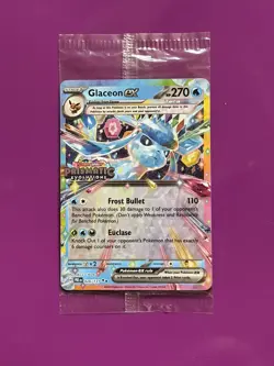 Pokemon TCG - 026/131 Glaceon ex Stamped Promo SEALED - Prismatic Evolutions - Image 1
