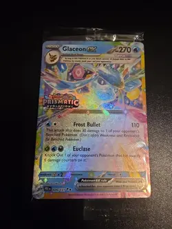 ⚡ Pokemon TCG - 026/131 Glaceon ex Stamped Promo SEALED - Prismatic Evolutions - Image 1