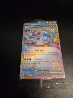 ⚡ Pokemon TCG - 026/131 Glaceon ex Stamped Promo SEALED - Prismatic Evolutions - Image 3