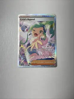 Pokemon TCG Surging Sparks Lisia's Appeal 246/191 Special Illustration Rare Card - Image 1
