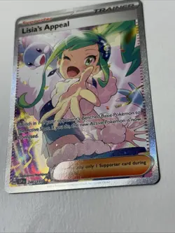Pokemon TCG Surging Sparks Lisia's Appeal 246/191 Special Illustration Rare Card - Image 2