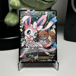 2016 Sylveon EX - RC32/RC32 - Full Art Ultra Rare Holo - Pokemon Card - LP/MP - Image 1