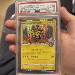 PSA 10 Shibuya’s Pikachu 002 S-P Pokemon Center Japan Shibuya promo 2019 Gem 💎 - Image 3