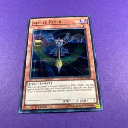 Battle Fader DUSA-EN080 Ultra Rare 1st Edition Yugioh Trading Card TCG - Image 1