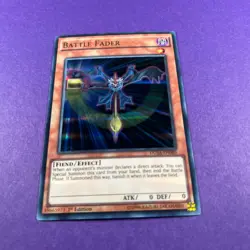 Battle Fader DUSA-EN080 Ultra Rare 1st Edition Yugioh Trading Card TCG - Image 2