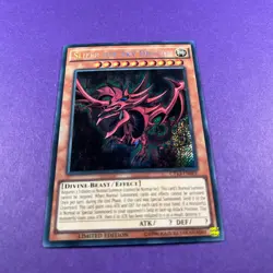 CT13-EN001 Yugioh Slifer The Sky Dragon Secret Rare Limited Edition Trading Card - Image 2