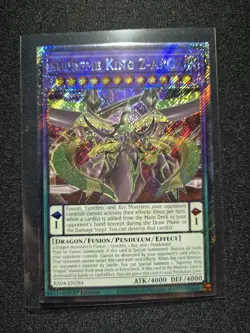 Yugioh Stampede - Supreme King Z-ARC - Platinum Secret Rare - RA04-EN284 - Image 1