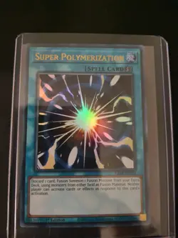 Yugioh - Super Polymerization RA03-EN053 1st Edition Ultra Rare NM - Image 1