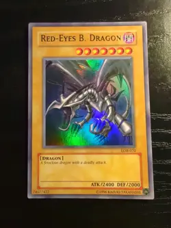 Yugioh! Red-Eyes B. Dragon - LOB-070 - Ultra Rare - Unlimited Edition LP - Image 1
