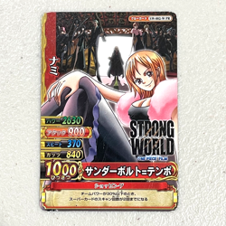 M1268 Nami Japanese One Piece STRONG World Berry Match Cardddass Card - Image 1
