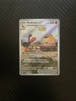 Mudsdale 175/162 Temporal Forces Set ILLUSTRATOR RARE Pokemon Card NEAR MINT - Image 1