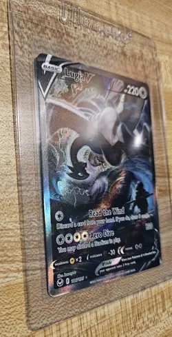 Lugia V Alternate Art Silver Tempest 186/195 Pokemon Card SWSH12 Sword & Shield - Image 3