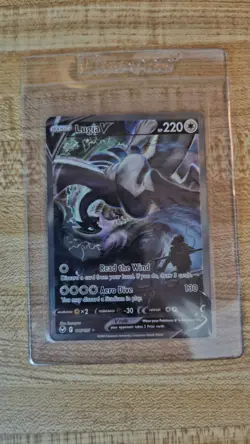 Lugia V Alternate Art Silver Tempest 186/195 Pokemon Card SWSH12 Sword & Shield - Image 5